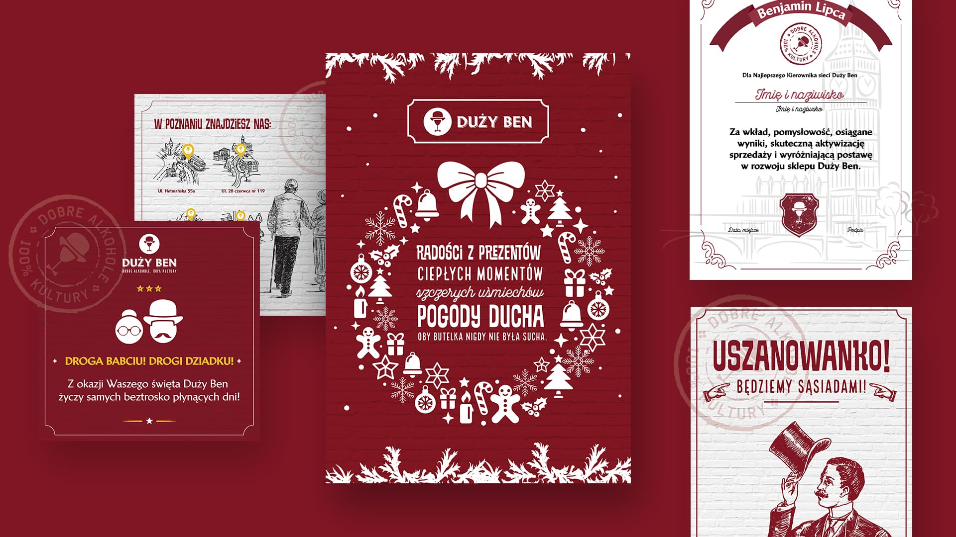 Duży Ben – A brand within arm's reach
