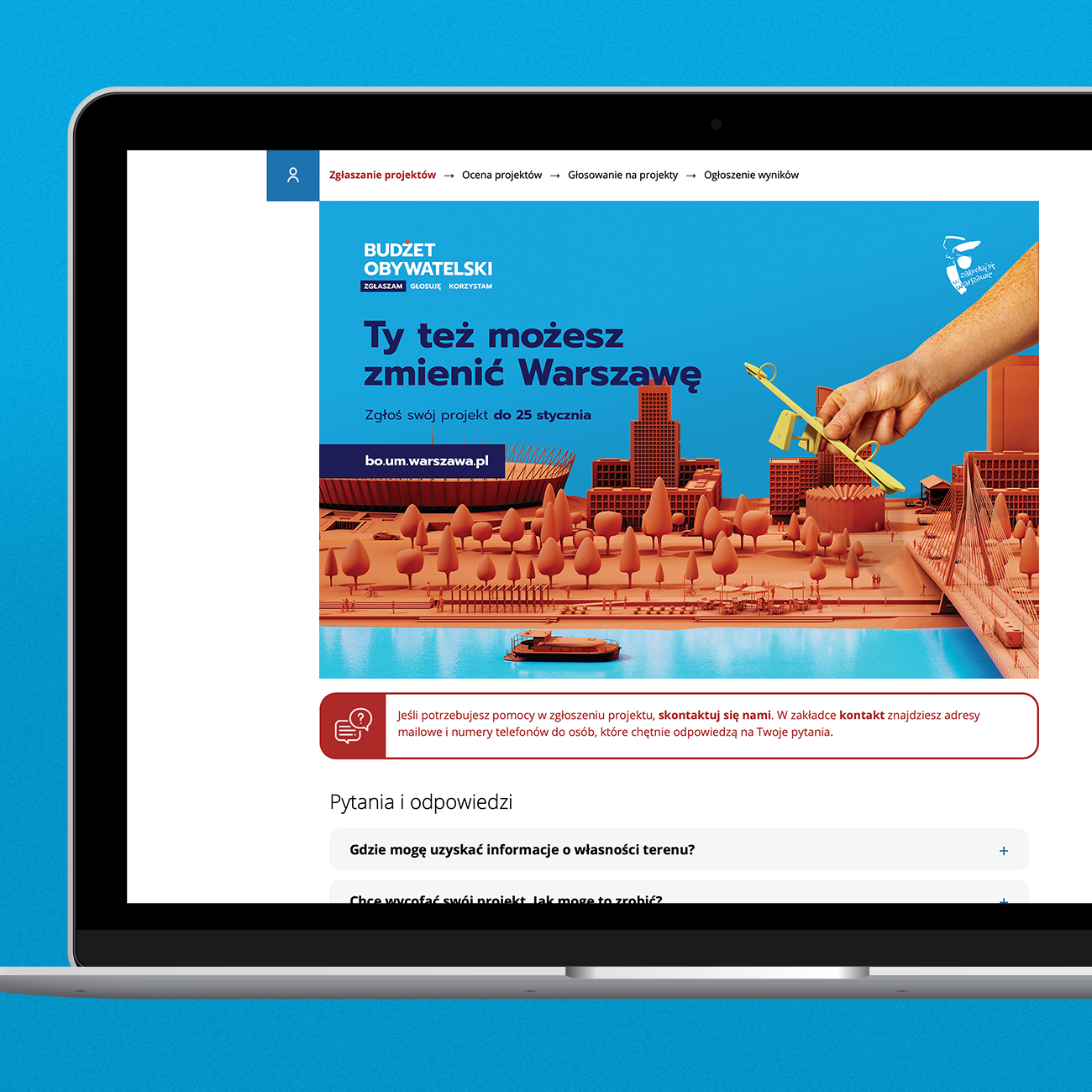 Urząd m.st. Warszawy – Macie wpływ na wasze miasto